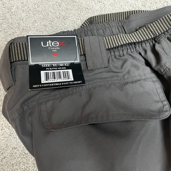 Utex Canada NWT Men's pants to shorts (40-42" waist) - Picture 3 of 8